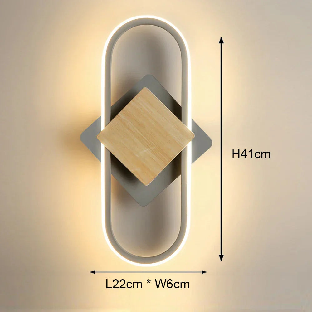 Decorbites™ LED Wandlampe: Moderne Nachttischlampe für das Schlafzimmer, Wandleuchte für das Wohnzimmer, Beleuchtung für die Hausdekoration