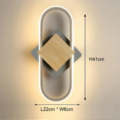 Decorbites™ LED Wandlampe: Moderne Nachttischlampe für das Schlafzimmer, Wandleuchte für das Wohnzimmer, Beleuchtung für die Hausdekoration
