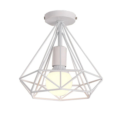 Decorbites™ Industrielle LED-Hängeleuchte Vintage Loft Käfig Pendellampe für die Einrichtung zu Hause