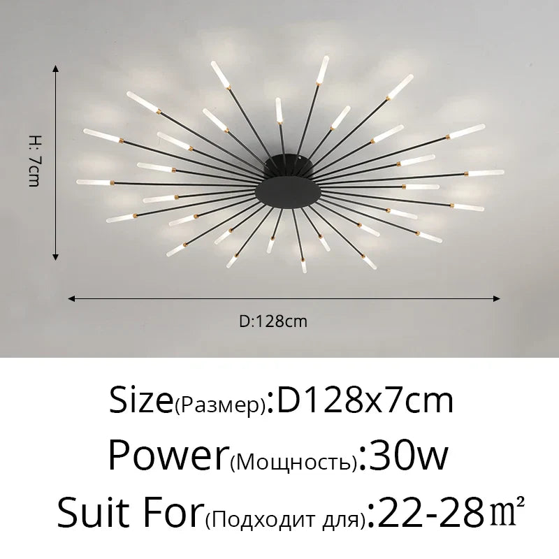 Acrylic Modern Ceiling Light