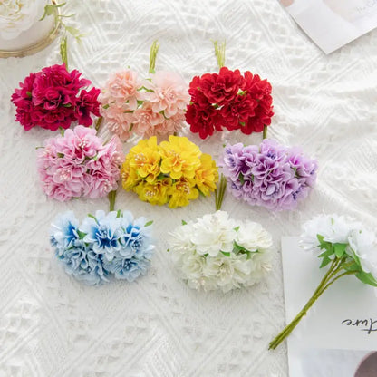 Decorbites™ Künstliche Blütenstaubgefäße-Bouquet für Hochzeit, DIY, Party-Dekoration, Zuhause, Scrapbooking