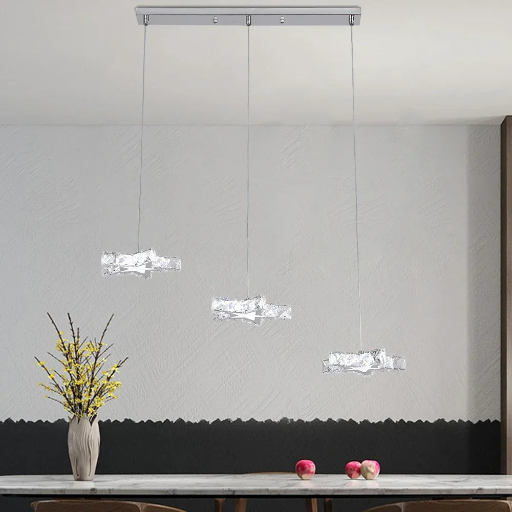 Decorbites™ Kristallsterne LED-Hängeleuchter für modernes Wohn- und Esszimmer-Dekor