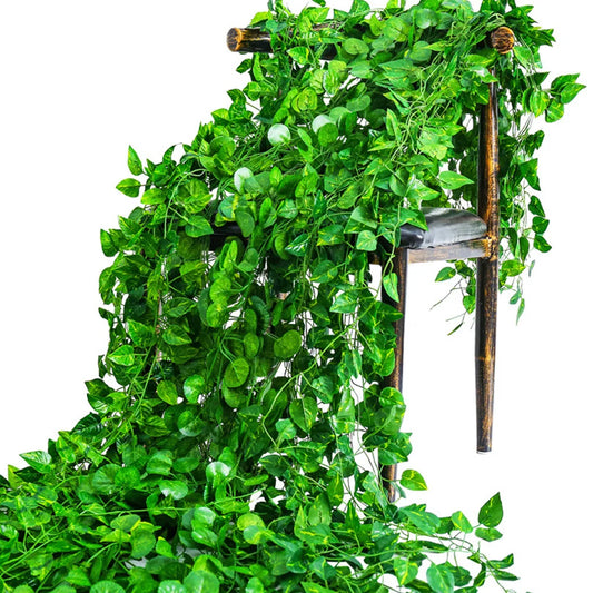 Decorbites™ Grüne Seidenkletterpflanze für die Hausdekoration, Hochzeiten und Weihnachten