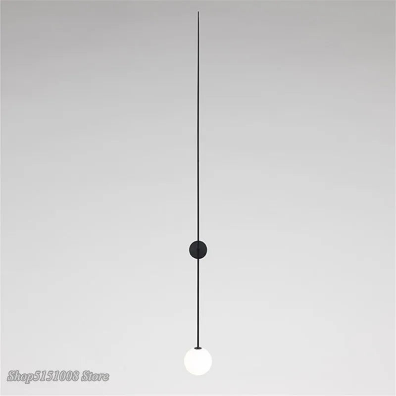 DecorBites™ Glass Ball LED Wall Lamp for Modern Minimalist Decor