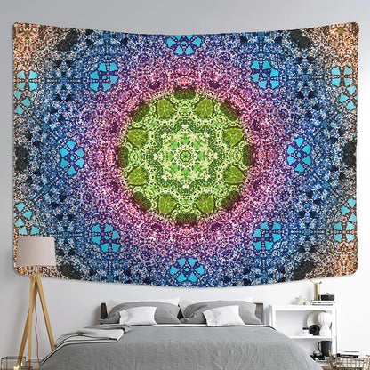 DecorBites™ Indian Mandala Tapestry Boho Wall Hanging Sleeping Pad Beach Throw Rug