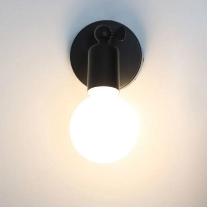 DecorBites™ Adjustable Angle Bedside Wall Lamp Holder for Modern Indoor Sconces