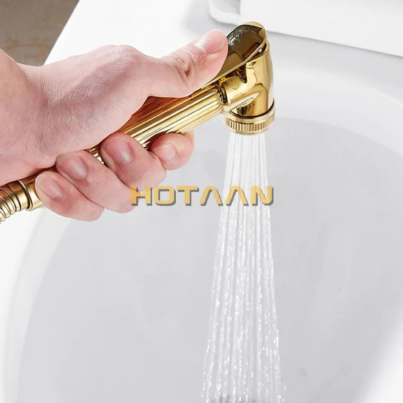 Gold Muslim Shower Sprayer