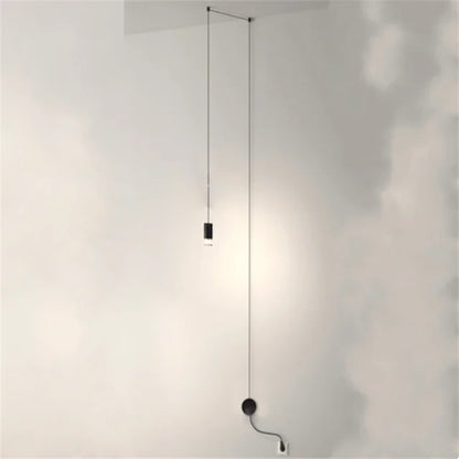 Decorbites™ Industrielle Eisenkunst LED-Hängeleuchte - Schwarze Minimalistische Wandlampe