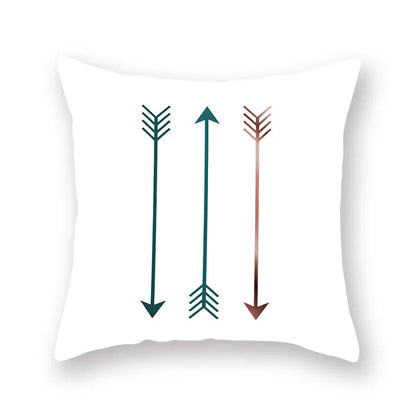Decorbites™ Grünes Geometrisches Kissenbezug - Nordisches Klassisches Design für Heimdekoration und Komfort