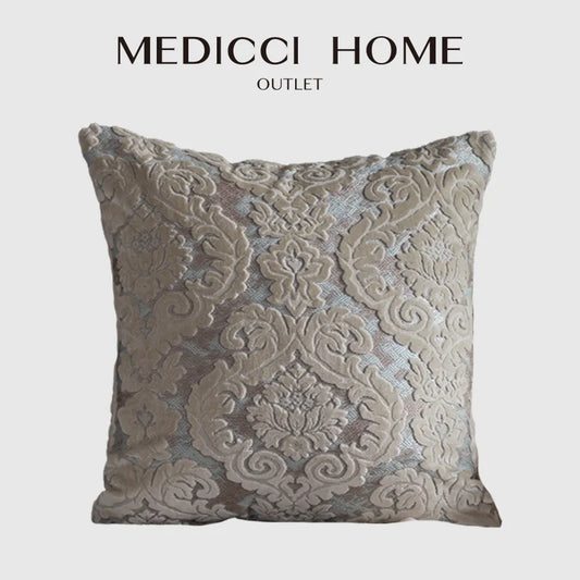Decorbites™ Damast-Schnitt-Samt-Barock-Stil-Kissenbezüge 45x45 cm
