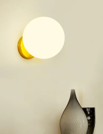 Decorbites™ Glasball-Wandlampe: Modernes minimalistisches nordisches Design, luxuriöse Beleuchtung für das Schlafzimmer
