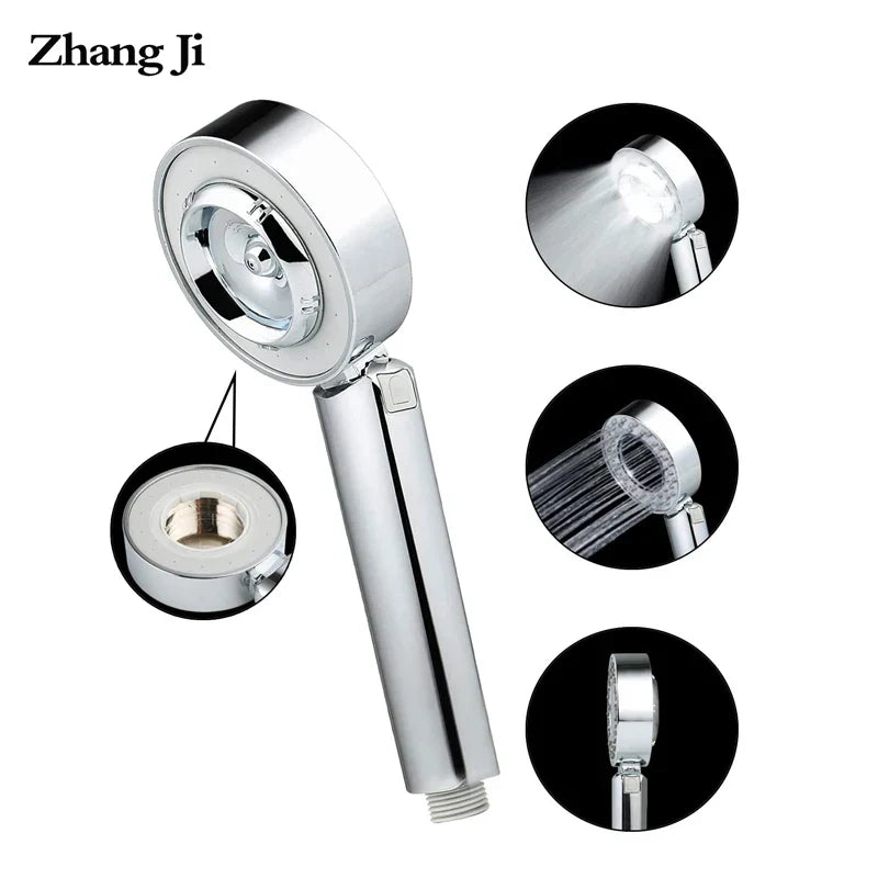 DecorBites™ Double-sided High Pressure Showerhead with Shower Gel Container