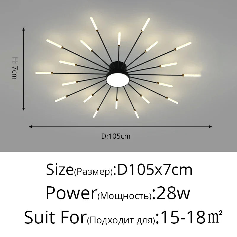 Decorbites™ LED-Akrylfußbodenleuchte für Schlafzimmer Flur Wohnzimmer Kinderzimmer, moderne Leuchte