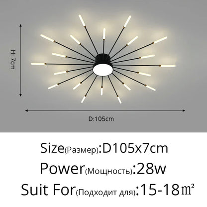 Decorbites™ LED-Akrylfußbodenleuchte für Schlafzimmer Flur Wohnzimmer Kinderzimmer, moderne Leuchte