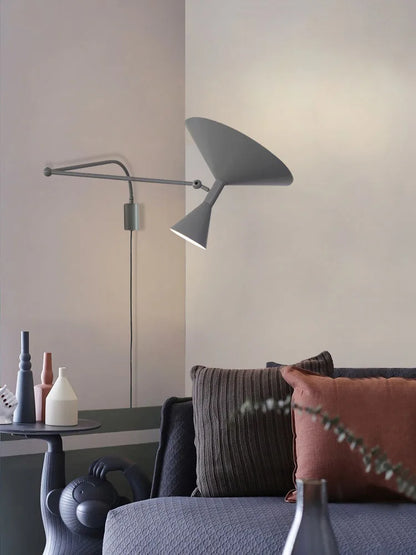 Decorbites™ Industrielle Retro Schwenkbare Wandlampe für Wohnzimmer Schlafzimmer Studio