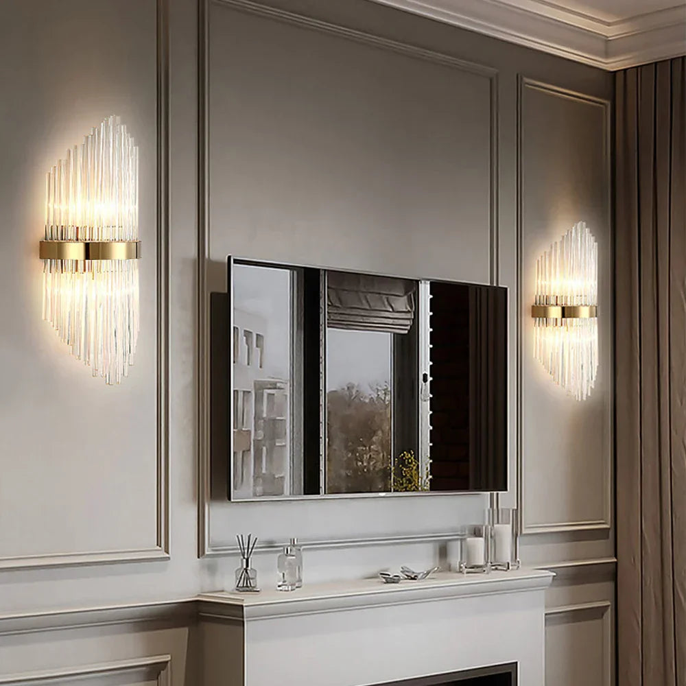Nordic Gold Black Sconce