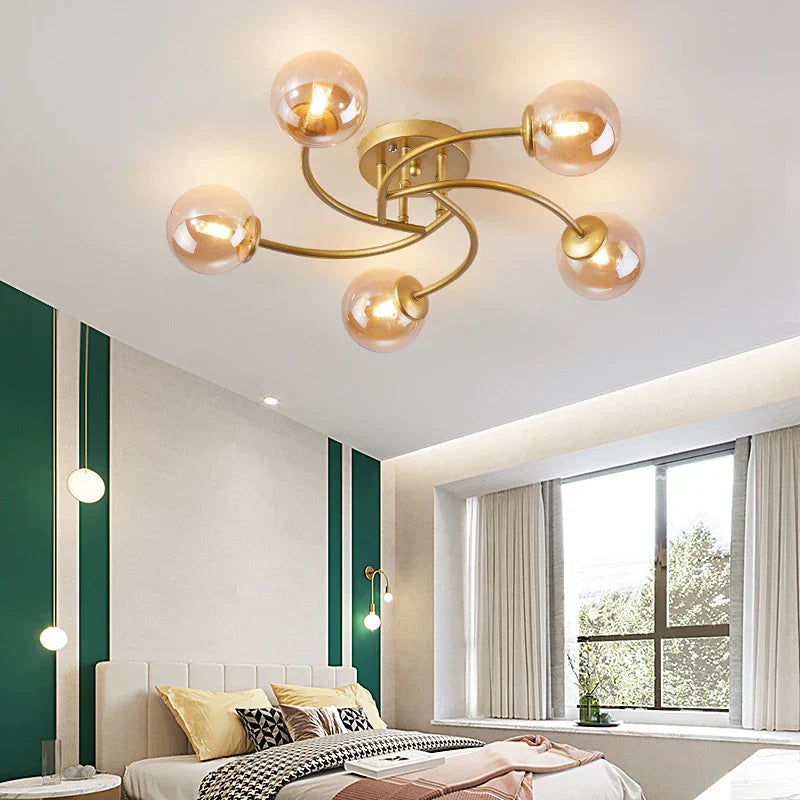 Decorbites™ Glasbirnen-LED-Deckenleuchte für modernes Wohnzimmer und Küche