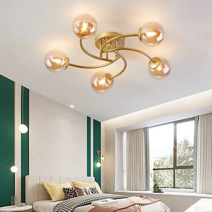 Decorbites™ Glasbirnen-LED-Deckenleuchte für modernes Wohnzimmer und Küche