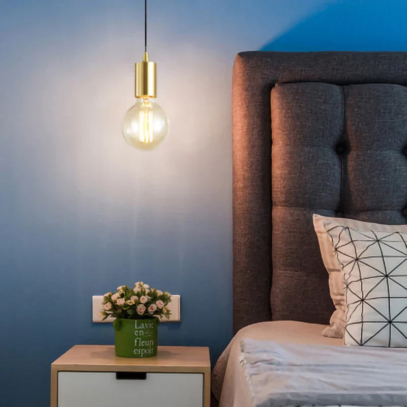 Decorbites™ Golden E27 LED-Kronleuchter für Schlafzimmer und Arbeitszimmer