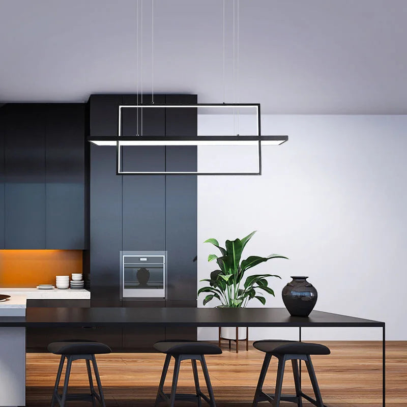 DecorBites™ Geometric Aluminum Pendant Lights for Living Bedroom Restaurant Dining Kitchen Home Décor