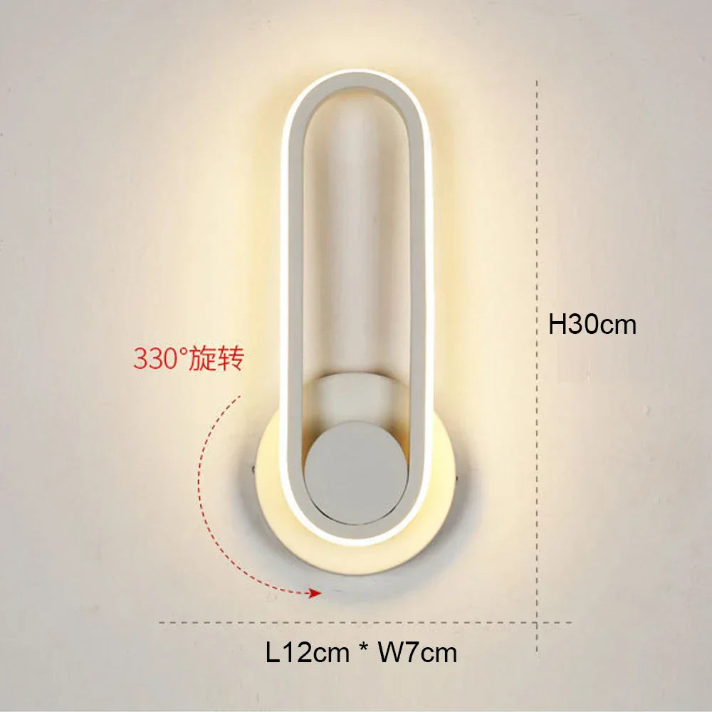 Decorbites™ LED Wandlampe: Moderne Nachttischlampe für das Schlafzimmer, Wandleuchte für das Wohnzimmer, Beleuchtung für die Hausdekoration