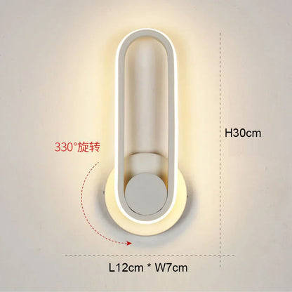 Decorbites™ LED Wandlampe: Moderne Nachttischlampe für das Schlafzimmer, Wandleuchte für das Wohnzimmer, Beleuchtung für die Hausdekoration