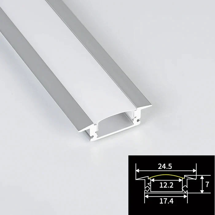 Decorbites™ LED Aluminiumprofile Einbaukanal Leistenlichter