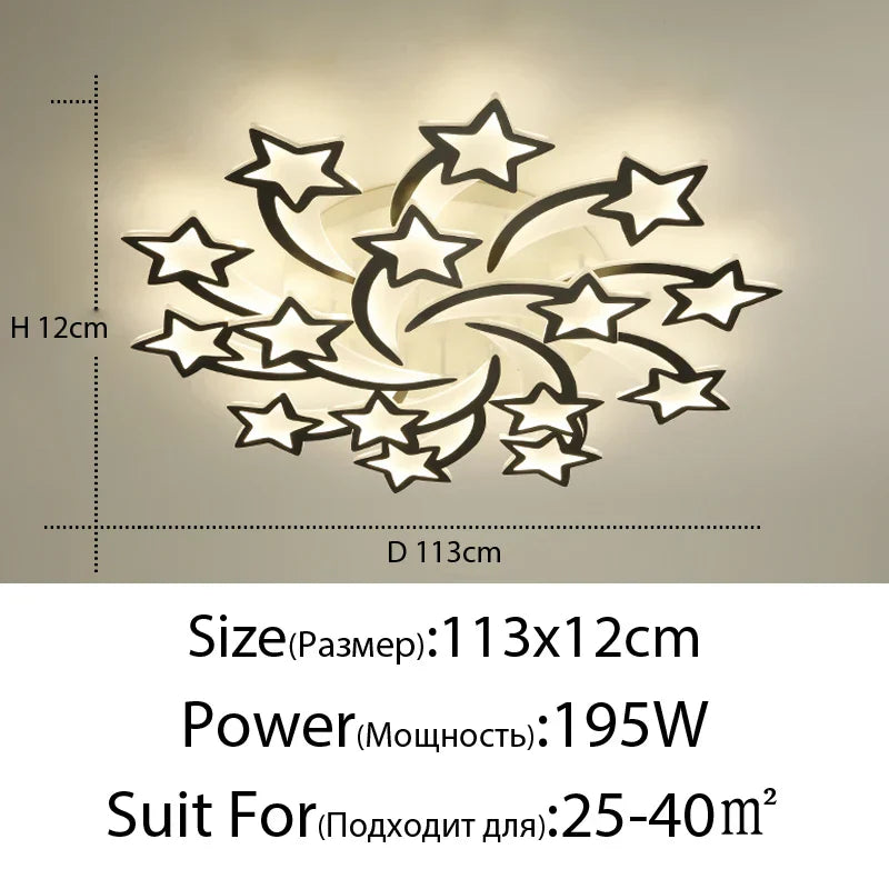 Decorbites™ LED-Kronleuchter: Moderne dimmbare Innenbeleuchtung für Schlafzimmer, Flur, Wohnzimmer