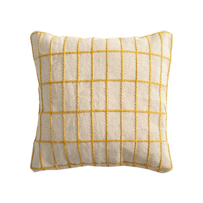 Decorbites™ Baumwollgewebe-Karosshülle in Gelb-Grau-Elfenbein für das Wohnzimmer im Haus