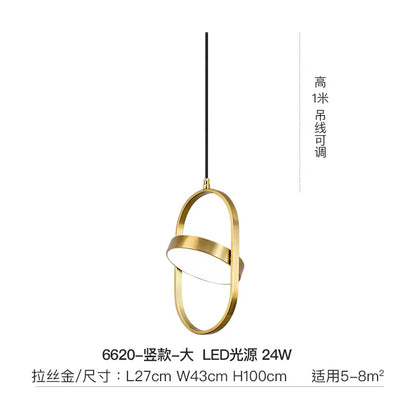 Decorbites™ Gold Trompeten-Hängeleuchte – Moderne LED nordische Hängelampe für die Hausdekoration