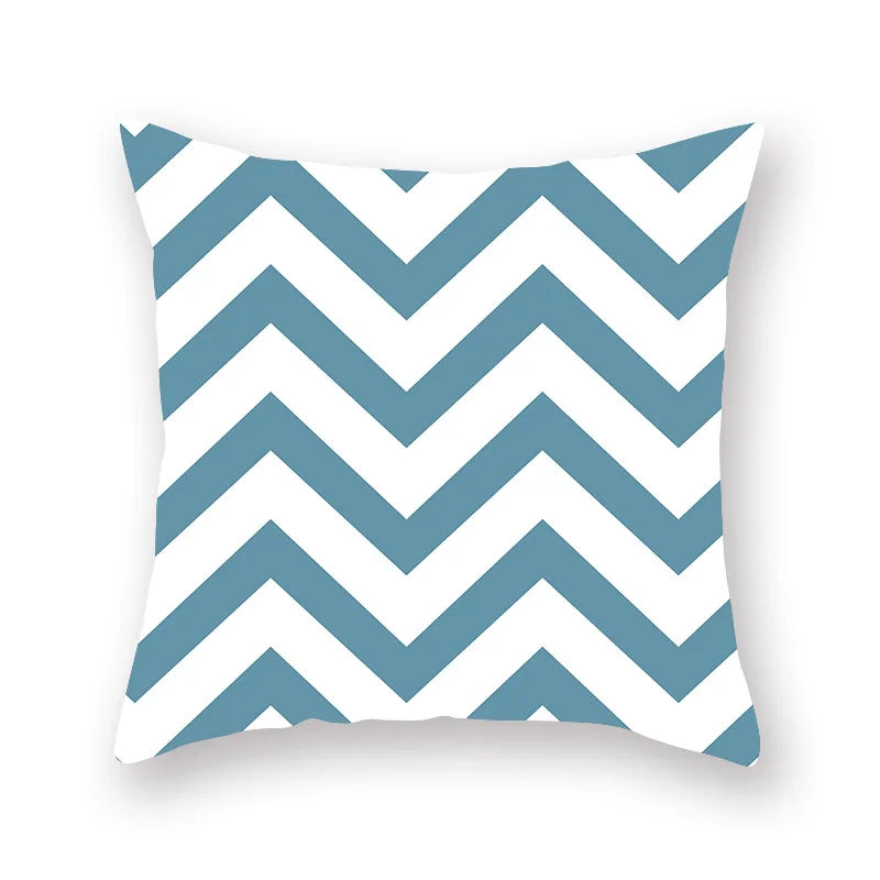 Decorbites™ Grünes Geometrisches Kissenbezug - Nordisches Klassisches Design für Heimdekoration und Komfort