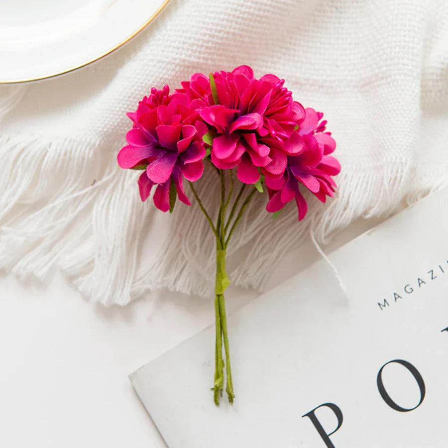 Decorbites™ Künstliche Blütenstaubgefäße-Bouquet für Hochzeit, DIY, Party-Dekoration, Zuhause, Scrapbooking