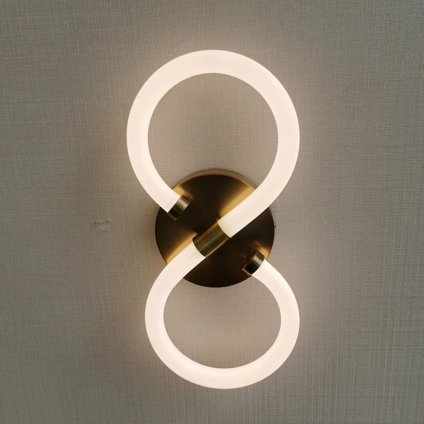 Decorbites™ Acrylring-LED-Wandleuchte für moderne Innenraumdekoration, Beleuchtung für Wohnzimmer und Schlafzimmer