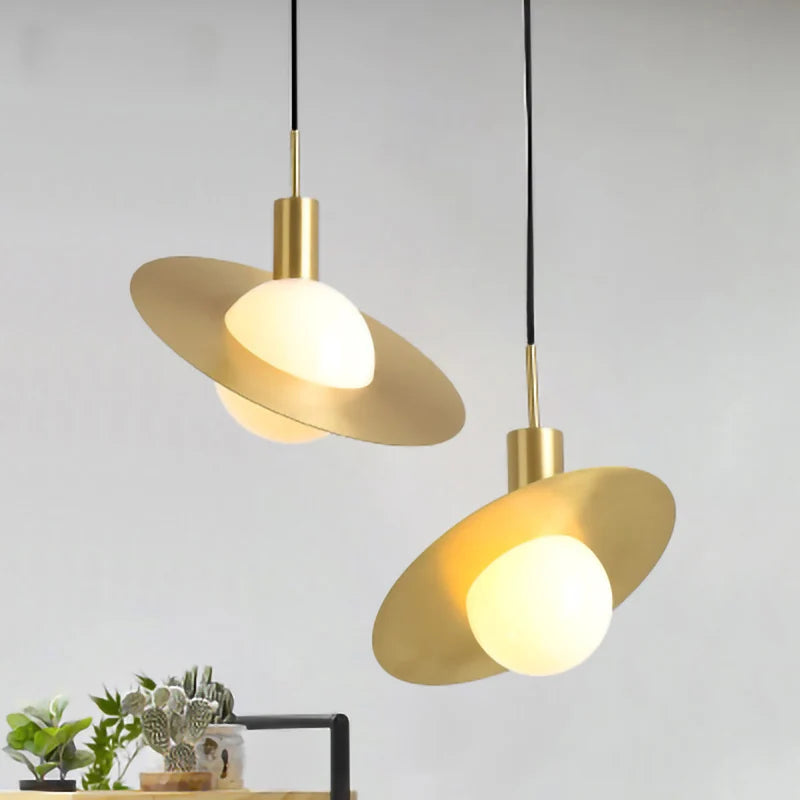 Decorbites™ Golden E27 LED-Kronleuchter für Schlafzimmer und Arbeitszimmer