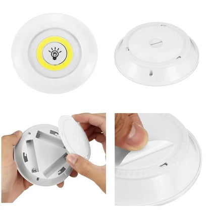 DecorBites™ LED Under Cabinet Light with Remote Control Dimming