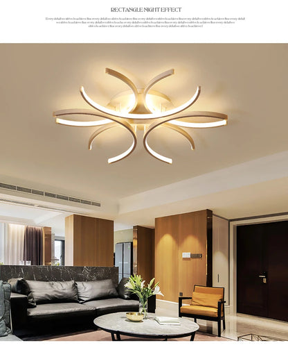 LED-Hängelusterleuchten Weiß Moderne Deckenlampe Schlafzimmer Kreis Dachboden Wohn-Esszimmer Küche Innenbeleuchtung Armatur