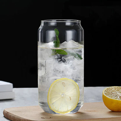 Decorbites™ Glas-Trinkbecher mit Bambusdeckel – Hochwertiges Borosilikatglas-Tee-, Saft- und Kaffeetasse