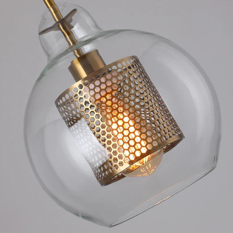 Decorbites™ Glas-Kugelleuchte: Moderne Hängelampe für Küche, Esszimmer, Wohnzimmer