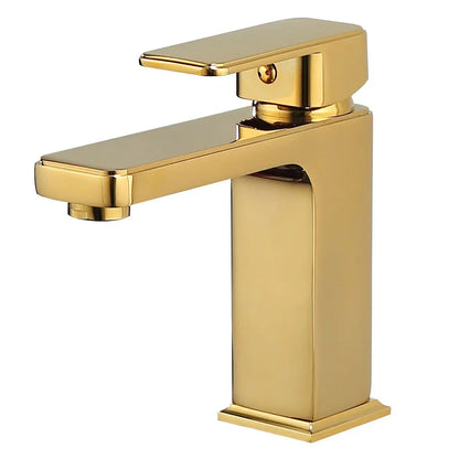 Decorbites™ Gold Beckenarmatur: Einhebel-Waschbeckenhahn & Messing-Waschbeckenmischer