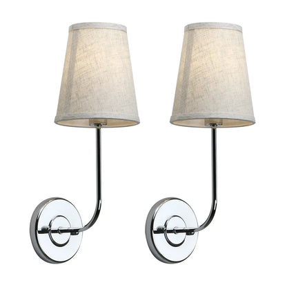 Decorbites™ Industrieller Auslauftrichter-Wandleuchte-Set: Klassischer Landhausstil, Schlafzimmer-Leselampe