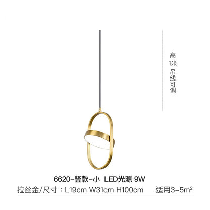 Decorbites™ Gold Trompeten-Hängeleuchte – Moderne LED nordische Hängelampe für die Hausdekoration