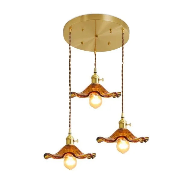 Decorbites™ Glas-Kupfer-LED-Hängeleuchte: Nordischer Stil Farbenfrohe Lampe für Zuhause und Bar