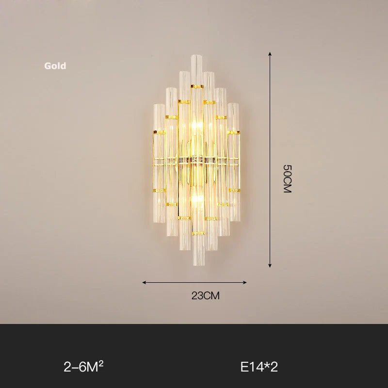 Nordic Gold Black Sconce
