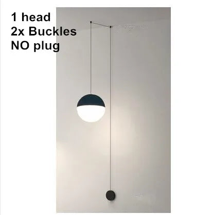 Decorbites™ Geometrische Glas-Kugel LED-Hängeleuchte Deckenlampe für Wohnzimmer Esszimmer Schlafzimmer