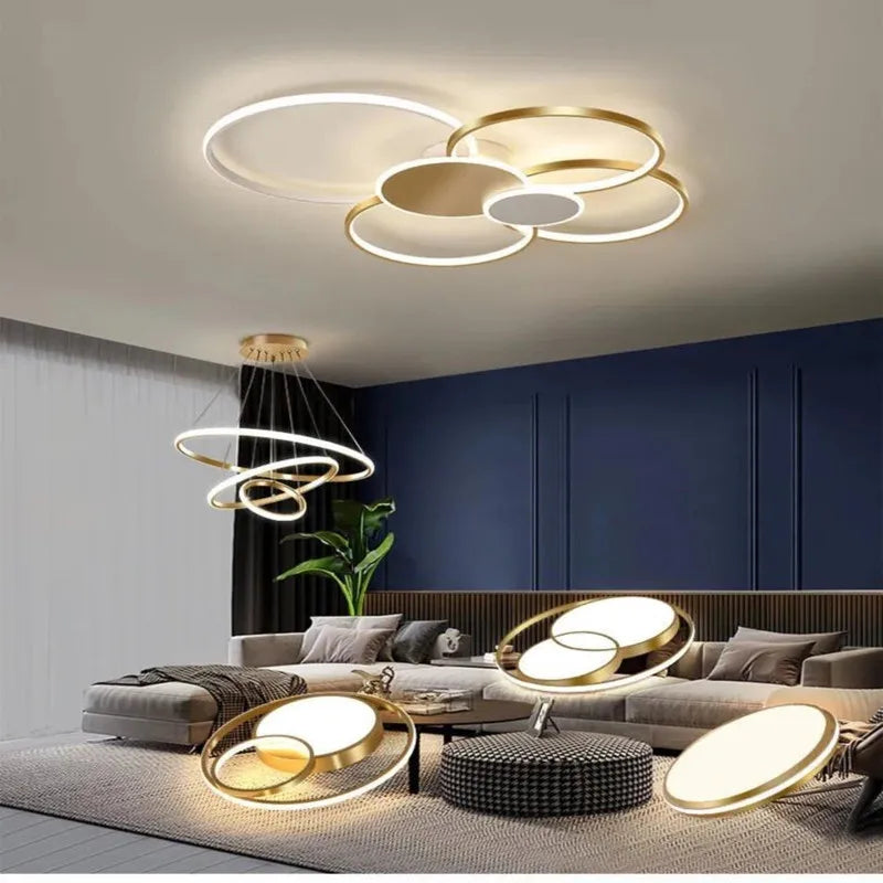 Decorbites™ LED-Deckenleuchter für Wohnzimmer, Schlafzimmer, Esszimmer, Innenbeleuchtung