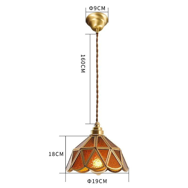 Copper Vintage Pendant Lamp