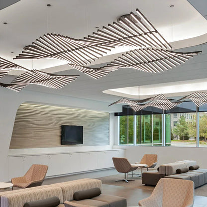 Decorbites™ LED-Kronleuchter: Moderne Kunst-Pendantbeleuchtung für Wohnzimmer, Esszimmer, Büro und Bar