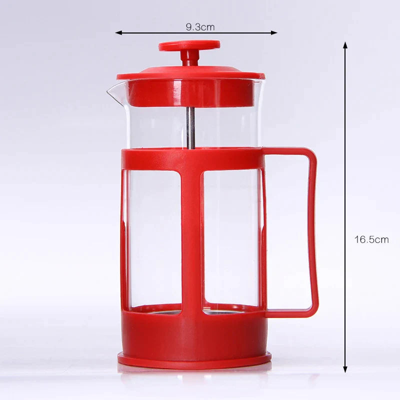 Decorbites™ 350 ml French Press Kaffeemaschine: Filterkaffeekanne mit Moka-Kaffeemaschine