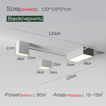DecorBites™ LED Ceiling Lamp Modern Minimalist Dining Bedroom Lights