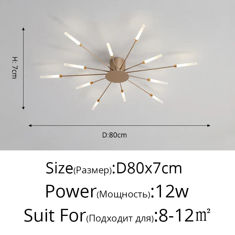 Decorbites™ LED-Akrylfußbodenleuchte für Schlafzimmer Flur Wohnzimmer Kinderzimmer, moderne Leuchte